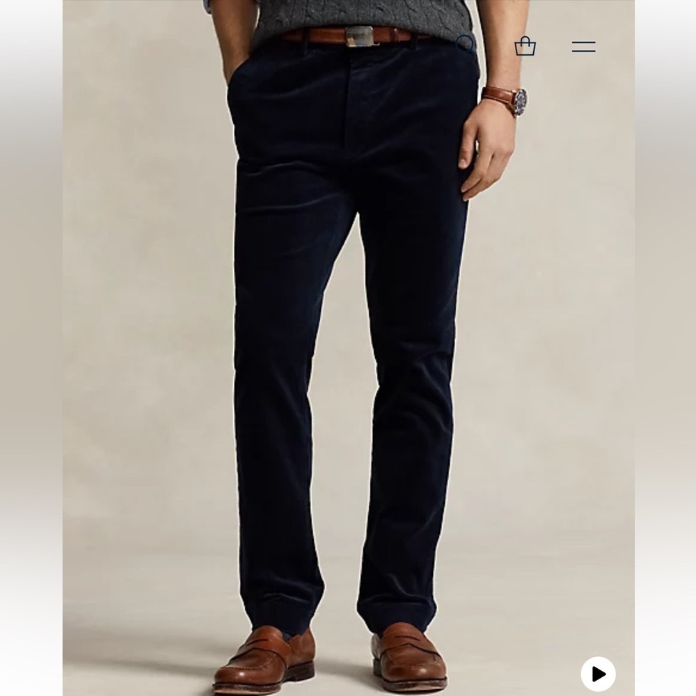 Polo by Ralph Lauren Blue Corduroy Pants Men’s Size 30R